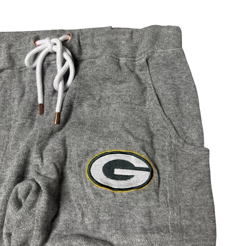NFL Gray Pajama Pants with Green Bay Patch